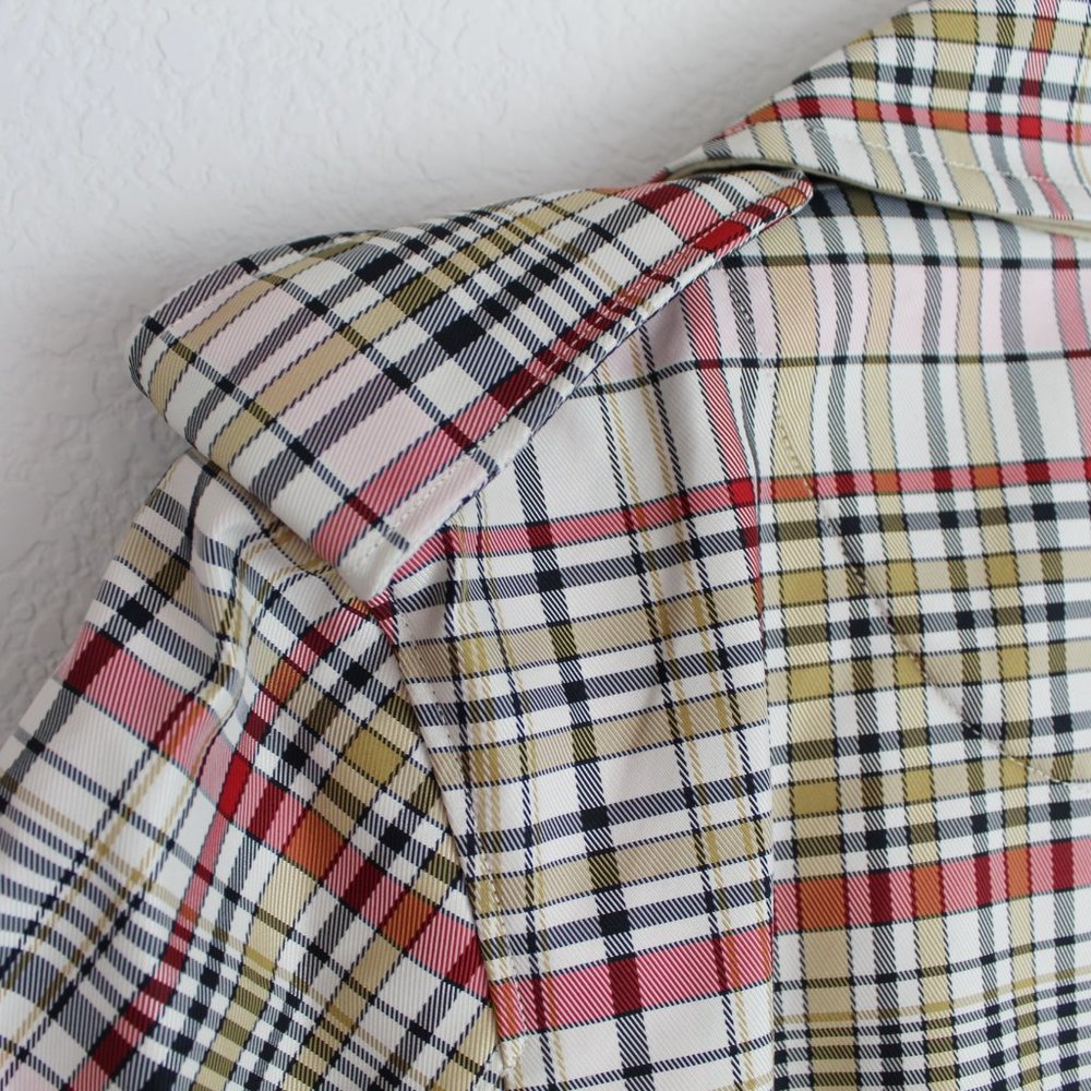 NWT Burberry Check Rain Trench Coat, US 4 - Picture 14 of 16